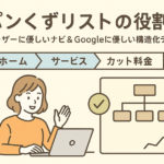SEO対策｜パンくずリストの役割｜メディアシードweb事業部